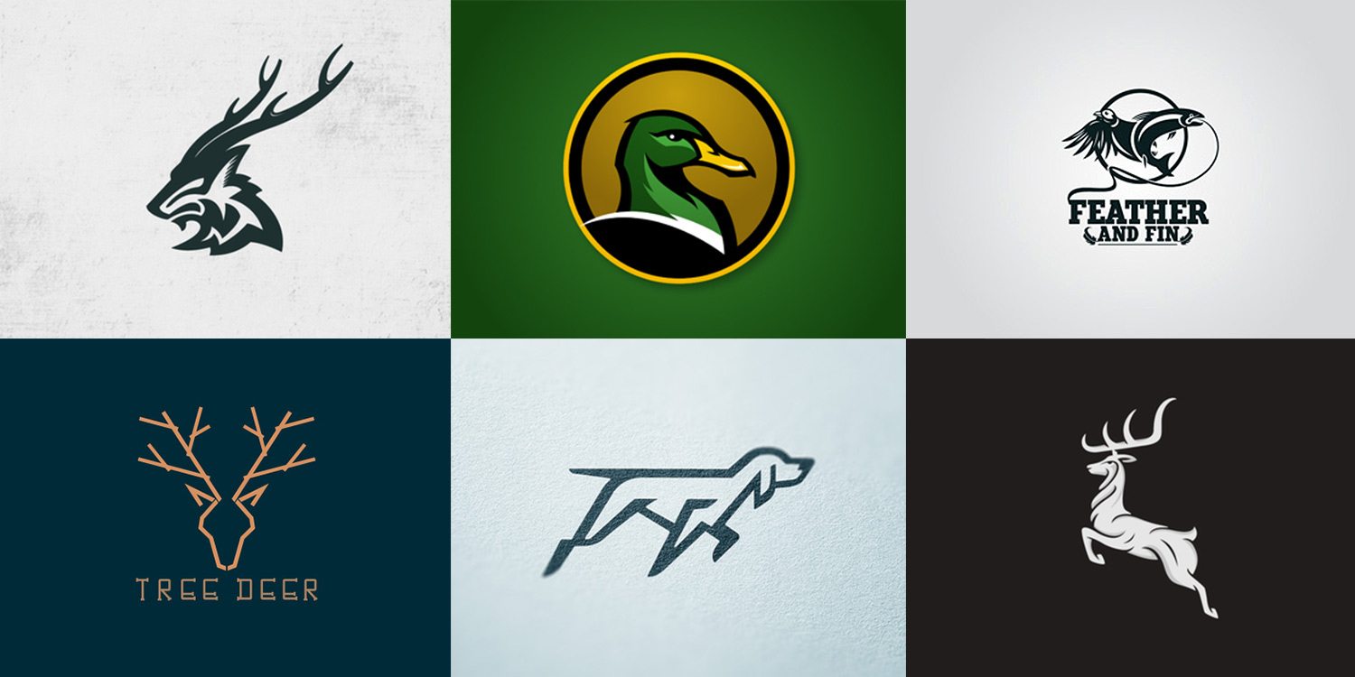 Hunting and Fishing Logo Design & Ideas